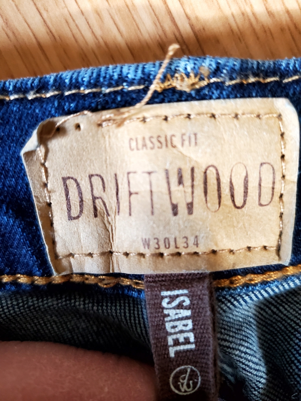 DRIFTWOOD Isabel Floral Embroiderd Light Flare Jeans Size 30 - Picture 7 of 11